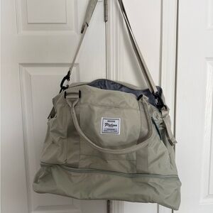 Beige Duffel Bag for Men